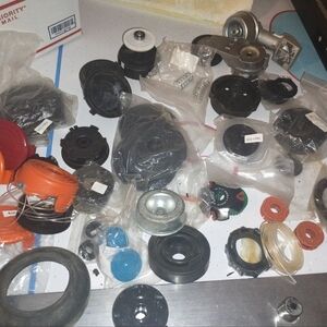 Weed eater parts and attachments mix of everything in every brain